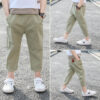3ef02c71-290e-4711-8148-c9c8d56c987d.jpg Summer Cotton And Linen Trousers Children's Casual Pants