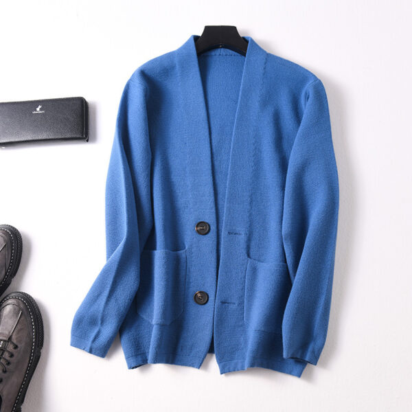 Loose knit cardigan