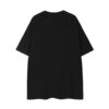 Badge Printed Crew Neck Top Summer Men