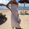 Cotton-Linen Comfortable Vacation Dress For Women