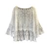 515428c1-0069-40d3-8b49-8101eaba4597.jpg Summer Oversized Knitted Cardigan Cotton Lace Shirt Shawl