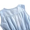 Summer Children Sleeveless Girl Denim Floral Dresses