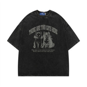 Summer Cotton Short Sleeve T-shirt Men