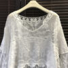 61b9a3f2-fc28-456e-b8e0-1f81bee3a773.jpg Summer Oversized Knitted Cardigan Cotton Lace Shirt Shawl