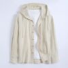 69f87913-4110-413e-b7e3-bff3a1cf09c5.jpg Solid-color Linen Casual Shirt For Men
