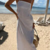 Cotton-Linen Comfortable Vacation Dress For Women