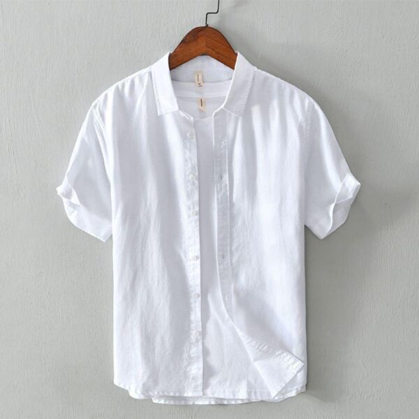 88744451-71a5-452b-8b8c-6e0632f78c53.jpg Summer Short Sleeve Linen Shirt For Men