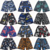 Printed Board Shorts Drawstring Casual Pants Summer