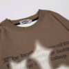 Cross Printed Crew Neck Sweatshirt Men