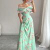 Women's Fashion Slim Floral Dress