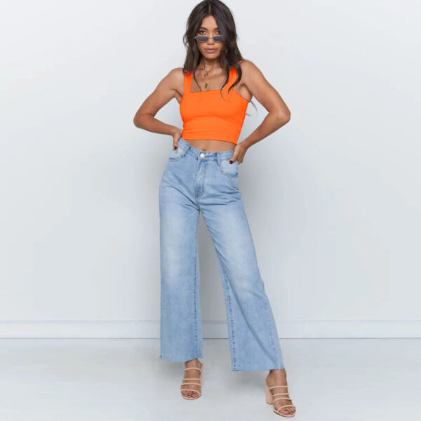 b543ee16-69ab-4981-8754-8f96205f061d.jpg Summer New Fashion Women Crop Top Sexy Sleeveless Tank Tops T-shirt