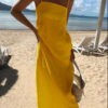 Cotton-Linen Comfortable Vacation Dress For Women