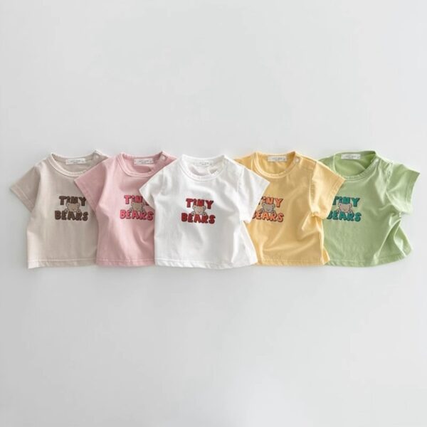 Baby Short Sleeve T-shirt Summer Thin