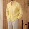 Versatile Casual Cuban Collar Shirt For Men