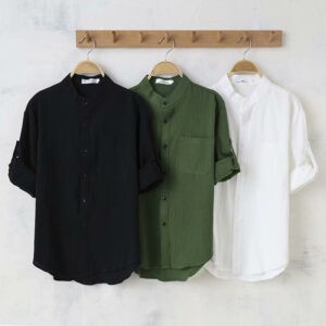 d250dd73-6edf-4d70-ad0d-65c8dd9ef9c0.jpg Summer Linen Shirt Men's Cotton And Linen Casual Loose Shirt