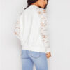 Women Bomber Jacket With Lace