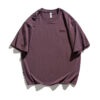 Simple Embroidered Cotton T-shirt For Men