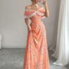 Women's Fashion Slim Floral Dress