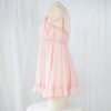 Seductive Semi-sheer Backless Chiffon Dress