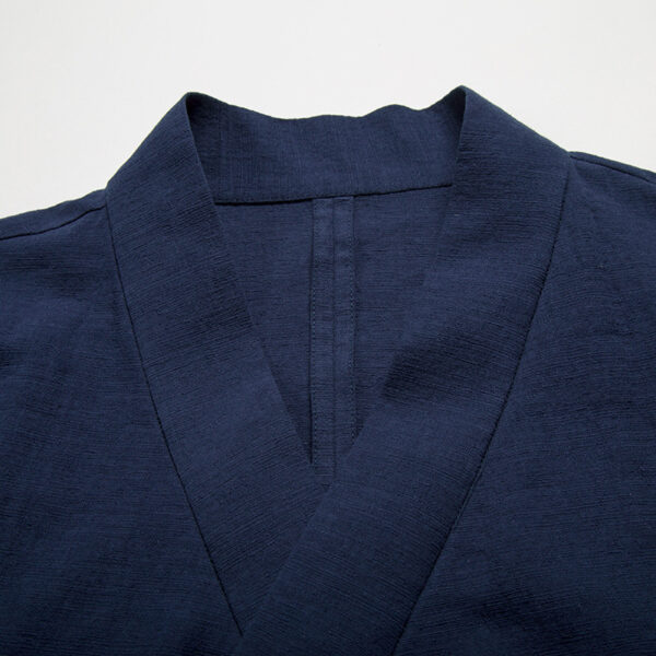 Summer Sleeveless Cardigan Jacket Men Chinese Style V-Neck
