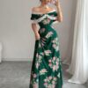 Women's Fashion Slim Floral Dress