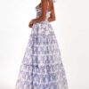 Off-the-shoulder Organza Fairy Long Temperament Dress
