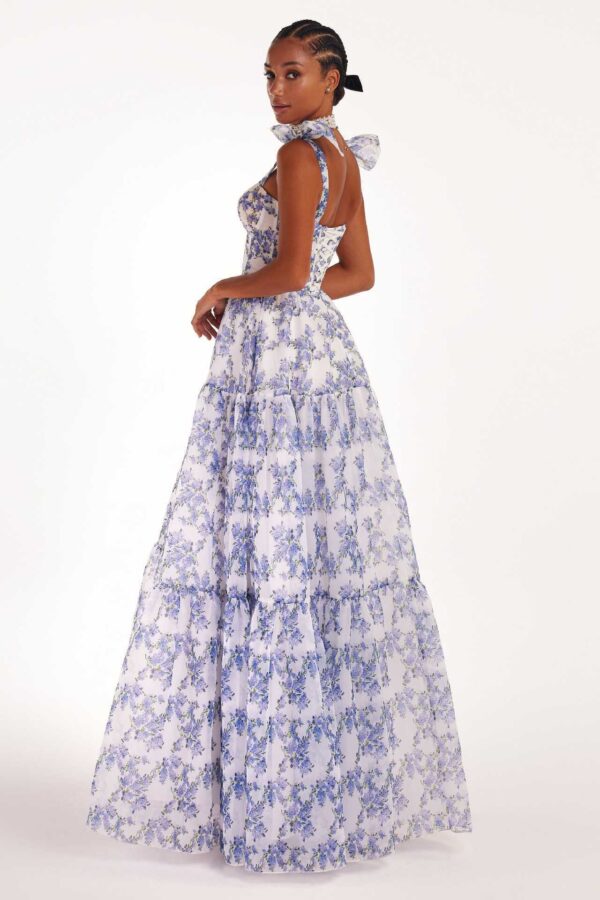 Off-the-shoulder Organza Fairy Long Temperament Dress