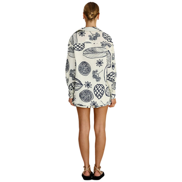Early Autumn Casual Premium Fruit Printed Shorts Cardigan Suit