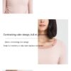 Women's Long-sleeved T-shirt With Side Drawstring Yoga Clothes
